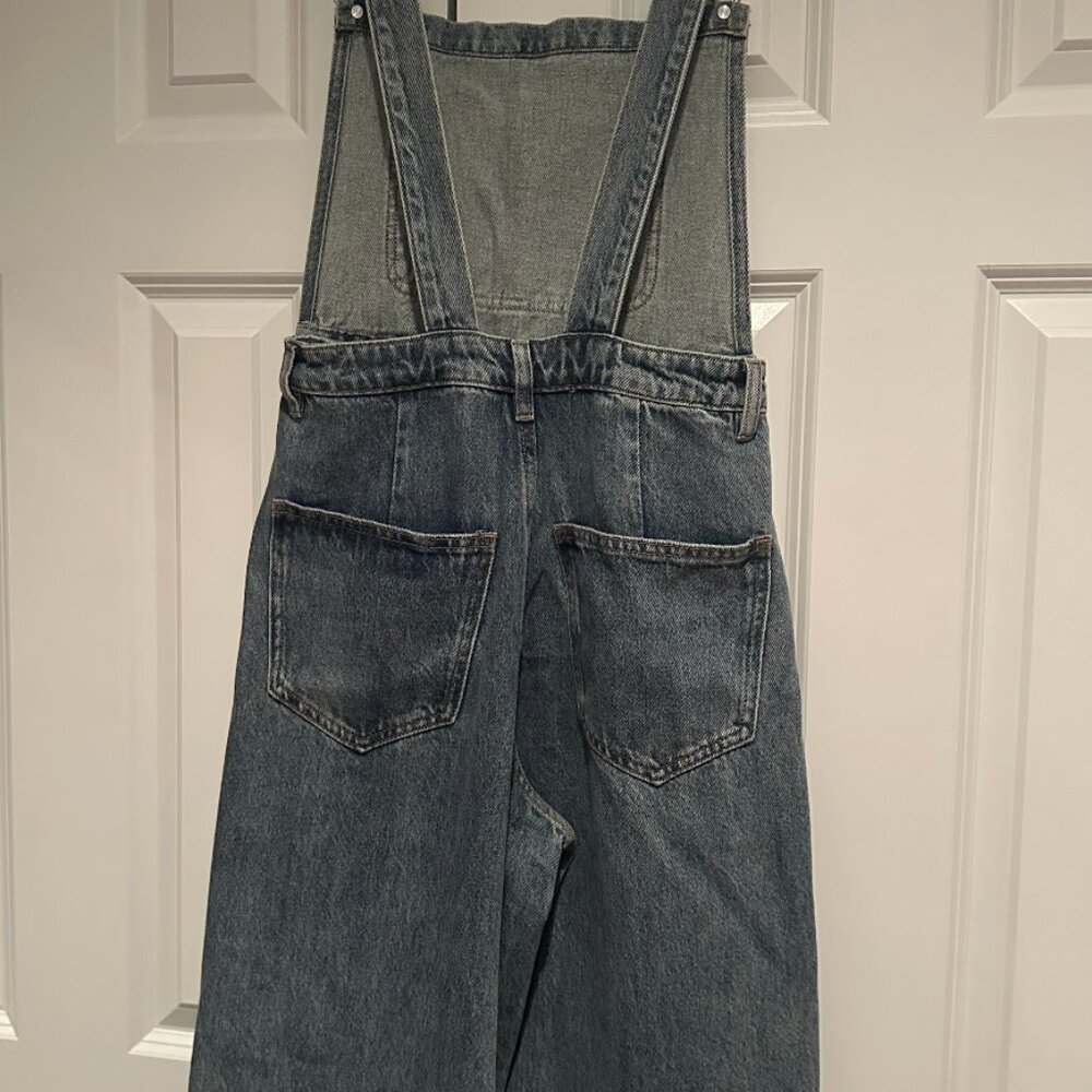 Bootcut Denim Overalls - Picture 5 of 5